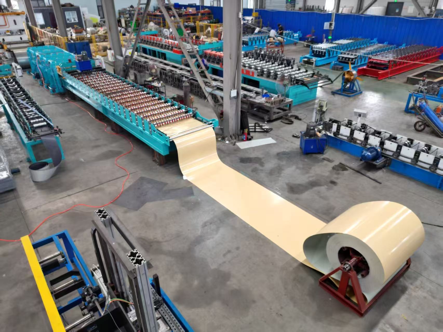 How CZ Purlin Roll Forming Machines Support Modern Steel Construction